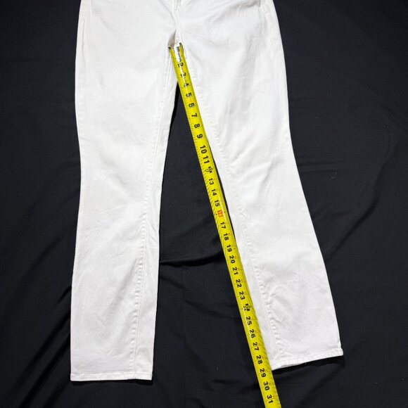 ANNE TAYLOR Women's Jeans 10 White Skinny Mondern Fit Ankle - Picture 6 of 8